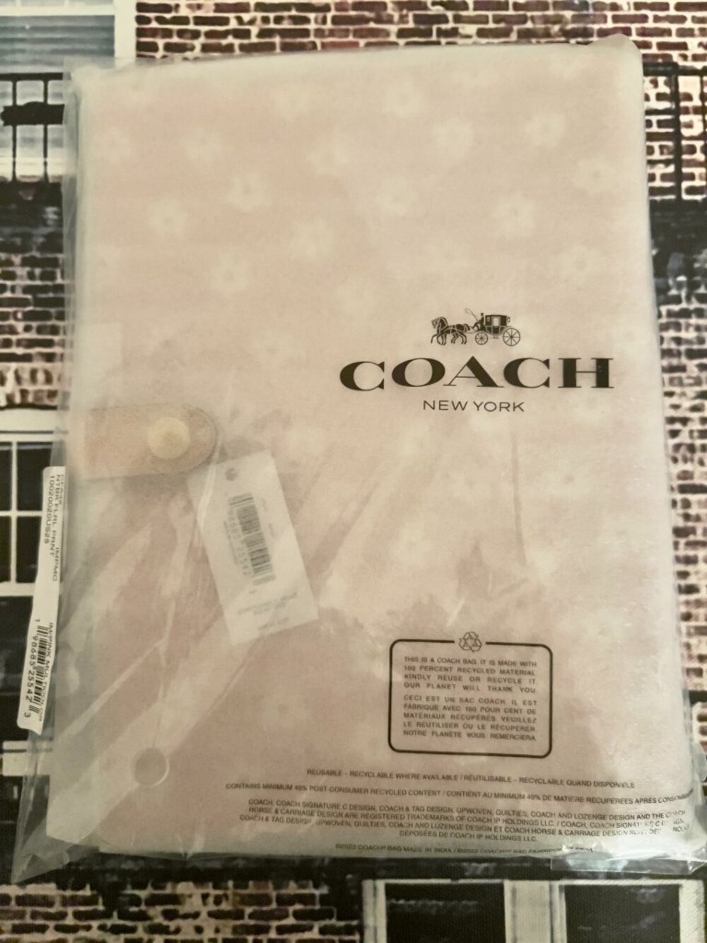 Coach NWT Notebook With Floral Print - Picture 2 of 8